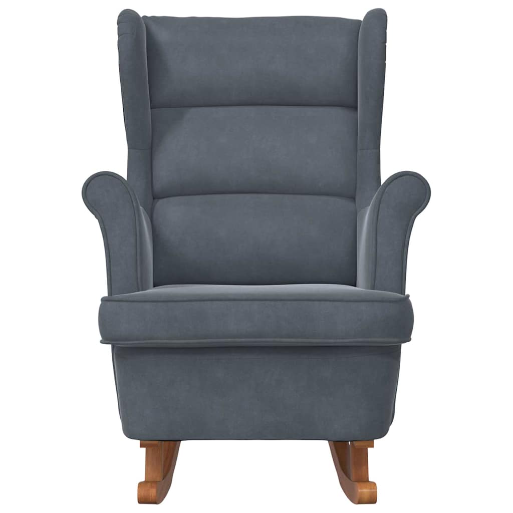 Schaukelstuhl 71 x 92 x 100 cm 100% Polyester Sperrholz