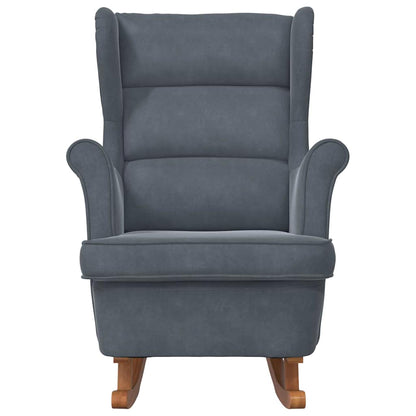 Schaukelstuhl 71 x 92 x 100 cm 100% Polyester Sperrholz