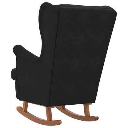 Schaukelstuhl 71 x 92 x 100 cm 100% Polyester Sperrholz