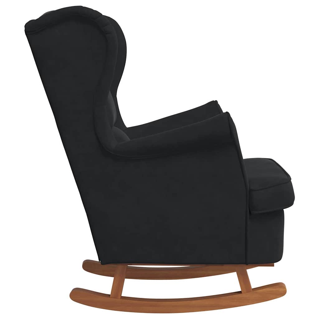 Schaukelstuhl 71 x 92 x 100 cm 100% Polyester Sperrholz