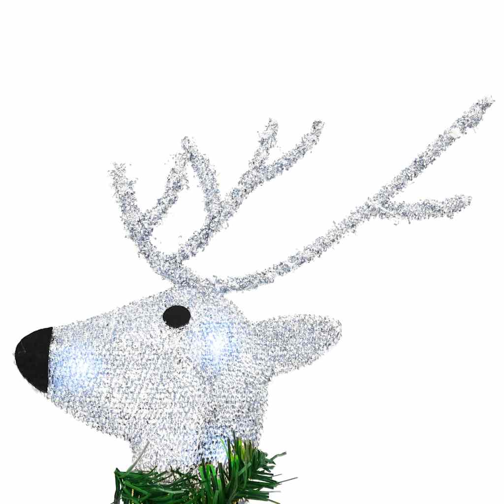 LED Rentiere 3 pcs Kalter Weiß Stoff