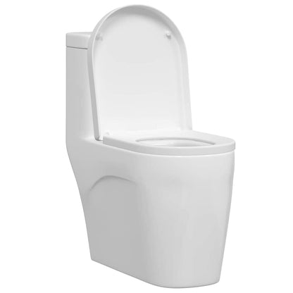 Toilette geeignet für Sitz Weiß 48 x 36,5 x 4,5 cm Polypropylen
