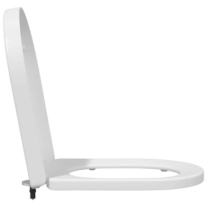 Toilettensitz Weiß 48 x 36,5 x 4,5 cm Polypropylen