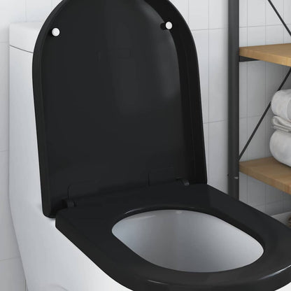 Toilette geeignet für Sitz Schwarz 48 x 36,5 x 4,5 cm