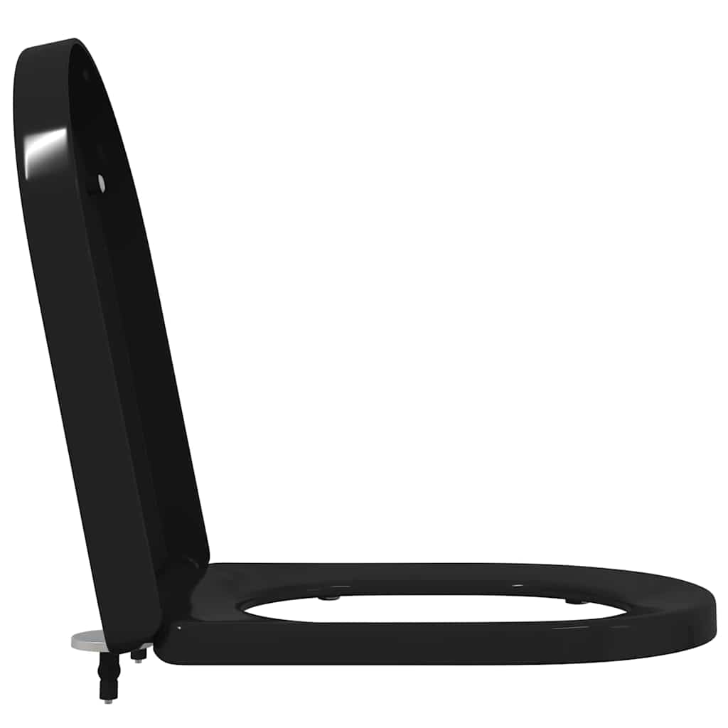 Toilette geeignet für Sitz Schwarz 48 x 36,5 x 4,5 cm
