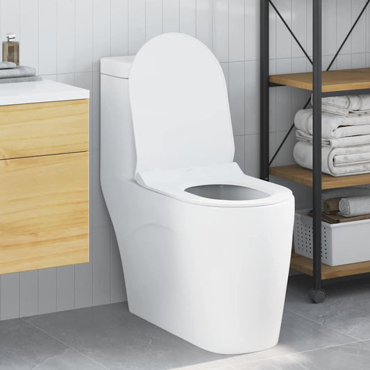 Toilette geeignet für Sitz Weiß 50 x 36 x 5 cm Polypropylen