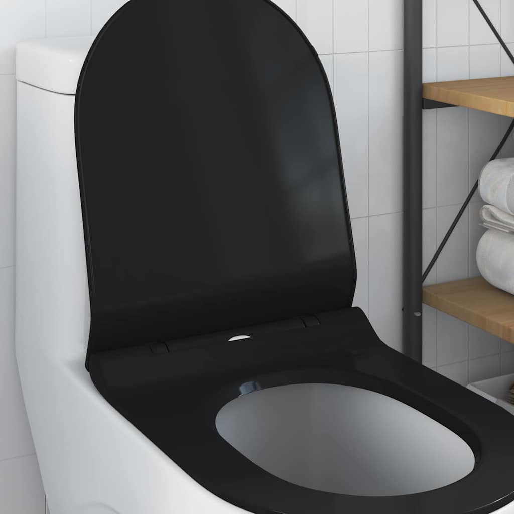 Toilette geeignet für Sitz Schwarz 50 x 36 x 5 cm Polypropylen