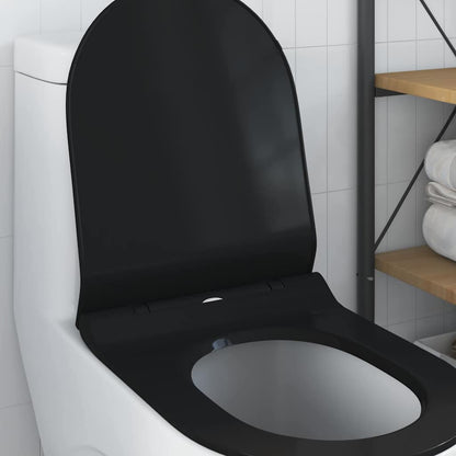 Toilette geeignet für Sitz Schwarz 50 x 36 x 5 cm Polypropylen