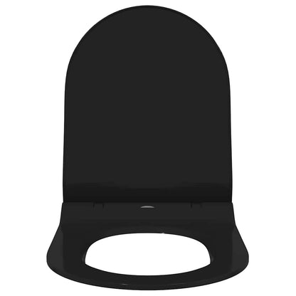 Toilettensitz Schwarz 48,5 x 36 x 5 cm Polypropylen