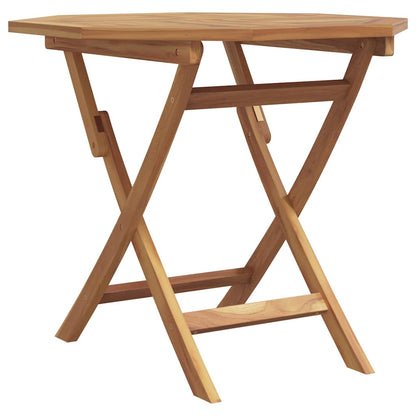 Garten Essgruppe 3 pcs Braun Massivholz Teak