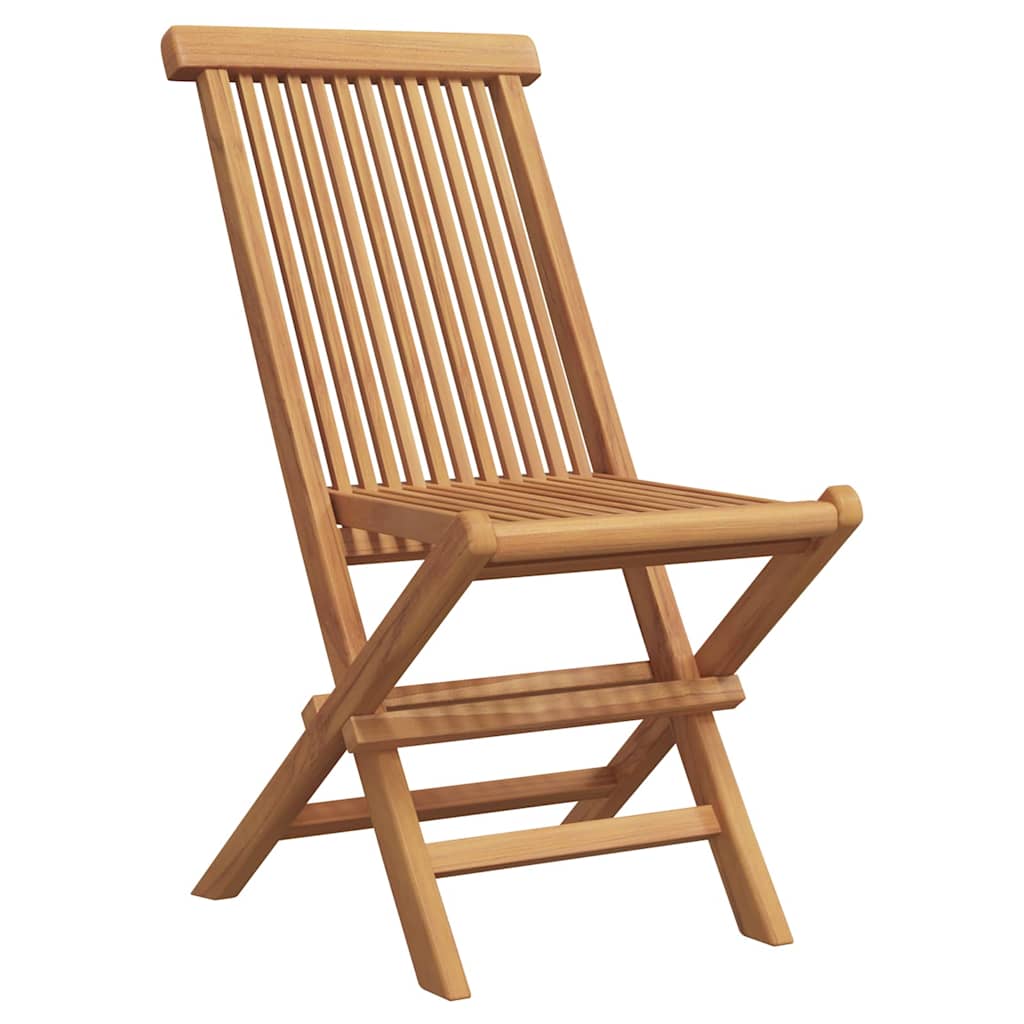 Garten Essgruppe 5 pcs Braun Massivholz Teak