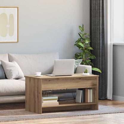 Couchtisch Artisan-Eiche 80 x 50.5 x 41.5 cm Holzwerkstoff