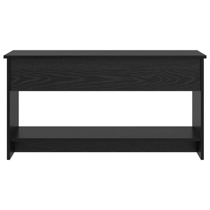 Couchtisch Schwarz Eichen-Optik 80 x 50.5 x 41.5 cm