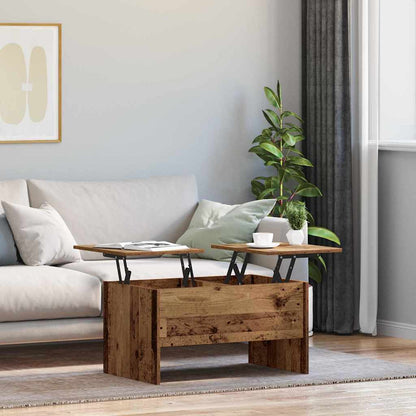 Couchtisch Altholz 80 x 50,5 x 42,5 cm Holzwerkstoff