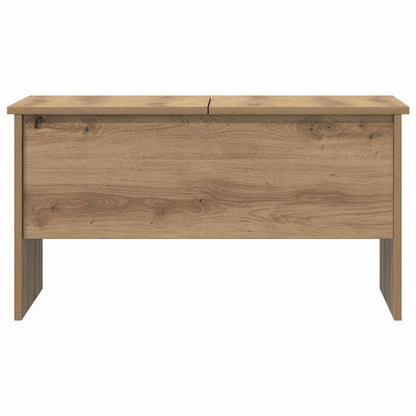 Couchtisch Eiche handwerklich 80 x 50,5 x 42,5 cm Holzwerkstoff