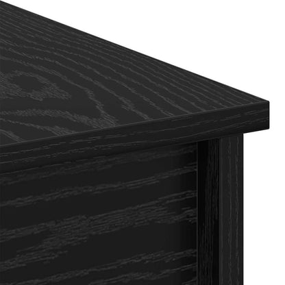 Couchtisch Schwarze Eiche 80 x 50,5 x 42,5 cm Holzwerkstoff