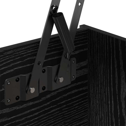 Couchtisch Schwarze Eiche 80 x 50,5 x 42,5 cm Holzwerkstoff