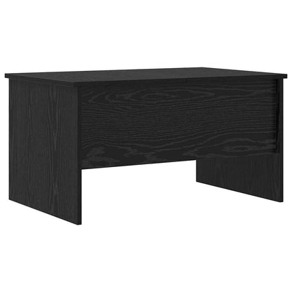 Couchtisch Schwarze Eiche 80 x 50,5 x 42,5 cm Holzwerkstoff