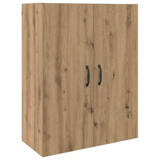 Hängeschrank Eiche handwerklich 69.5 x 34 x 90 cm Holzwerkstoff