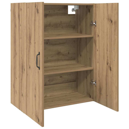 Hängeschrank Eiche handwerklich 69.5 x 34 x 90 cm Holzwerkstoff