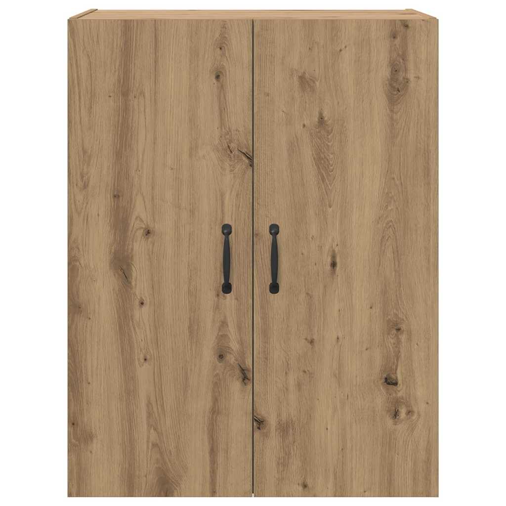 Hängeschrank Eiche handwerklich 69.5 x 34 x 90 cm Holzwerkstoff