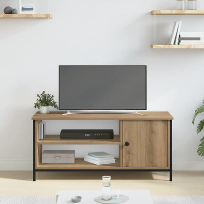 TV-Schränk Eiche handwerklich 100 x 40 x 45 cm Holzwerkstoff