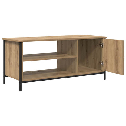 TV-Schränk Eiche handwerklich 100 x 40 x 45 cm Holzwerkstoff