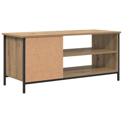 TV-Schränk Eiche handwerklich 100 x 40 x 45 cm Holzwerkstoff