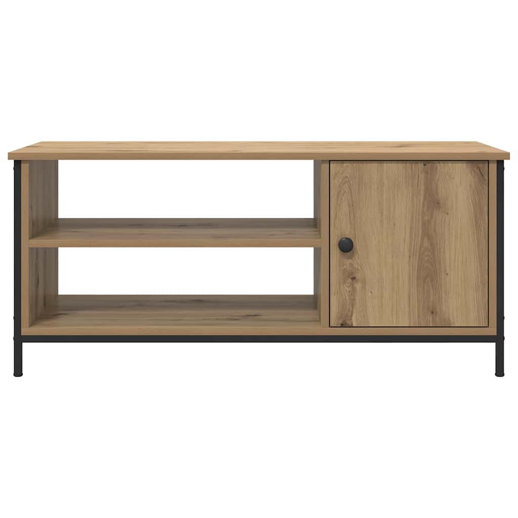 TV-Schränk Eiche handwerklich 100 x 40 x 45 cm Holzwerkstoff