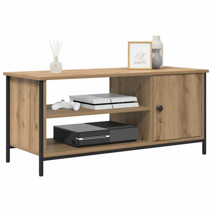 TV-Schränk Eiche handwerklich 100 x 40 x 45 cm Holzwerkstoff