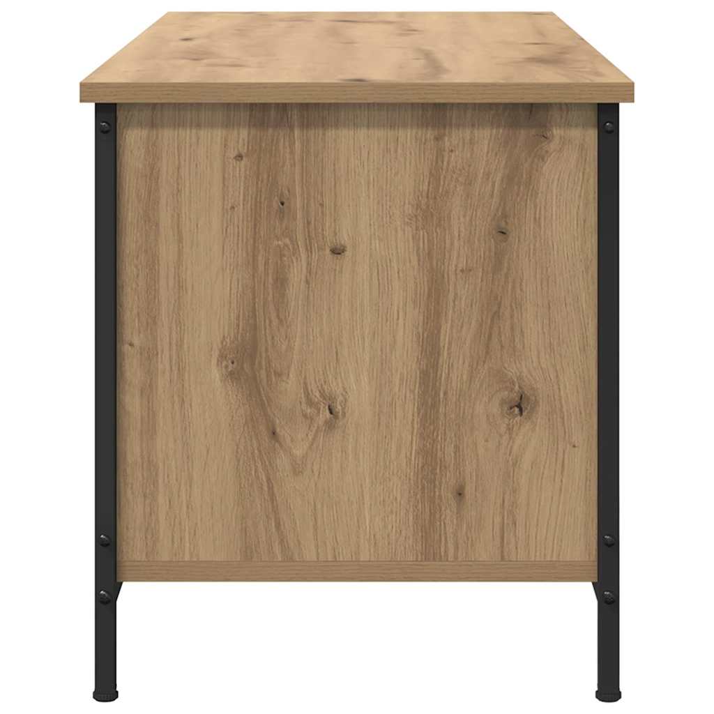 TV-Schränk Eiche handwerklich 100 x 40 x 45 cm Holzwerkstoff