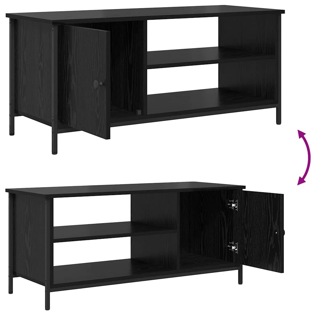 TV-Schränk Schwarze Eiche 100 x 40 x 45 cm Holzwerkstoff