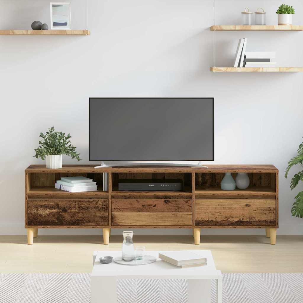 TV-Schränk Altholz 150 x 30 x 45 cm Holzwerkstoff
