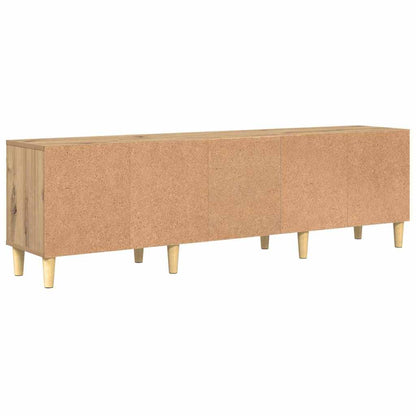 TV-Schränk Eiche handwerklich 150 x 30 x 45 cm Holzwerkstoff