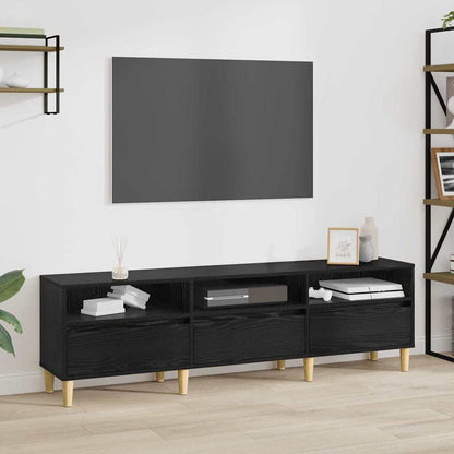 TV-Schränk Schwarze Eiche 150 x 30 x 45 cm Holzwerkstoff
