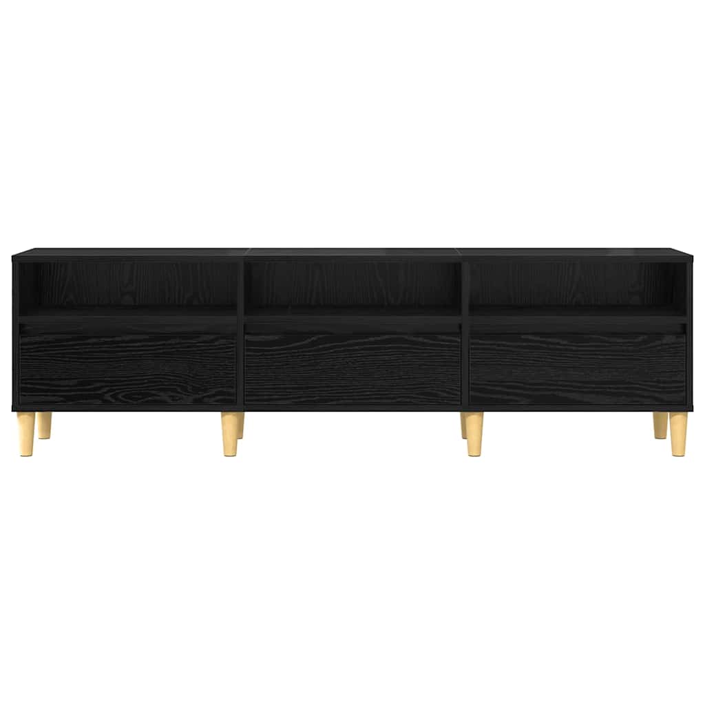 TV-Schränk Schwarze Eiche 150 x 30 x 45 cm Holzwerkstoff