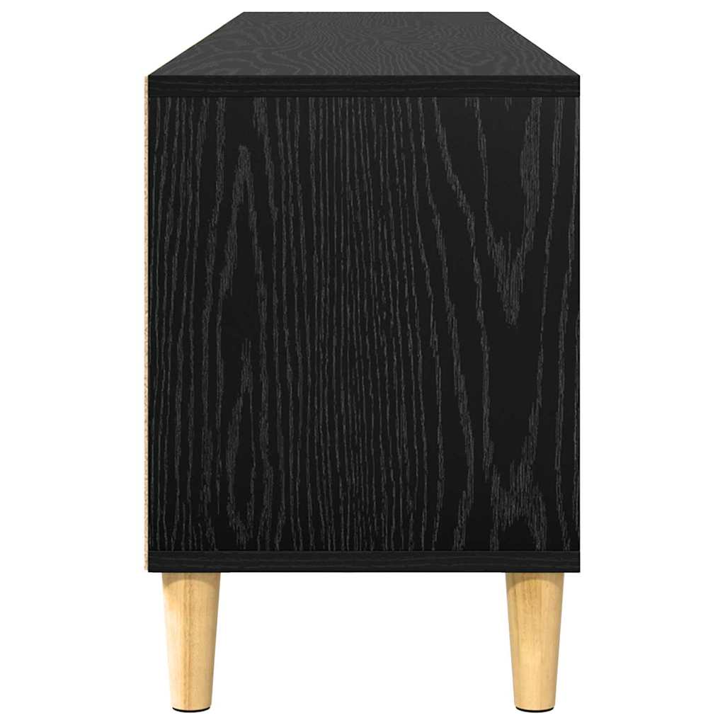 TV-Schränk Schwarze Eiche 150 x 30 x 45 cm Holzwerkstoff