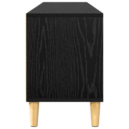 TV-Schränk Schwarze Eiche 150 x 30 x 45 cm Holzwerkstoff