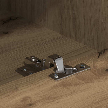TV-Schränk Eiche handwerklich 150 x 30 x 44.5 cm Holzwerkstoff