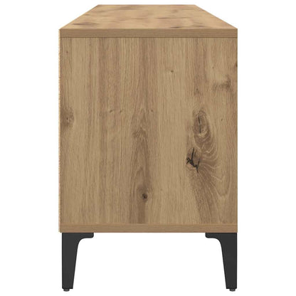TV-Schränk Eiche handwerklich 150 x 30 x 44.5 cm Holzwerkstoff