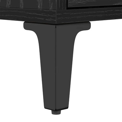 TV-Schränk Schwarze Eiche 150 x 30 x 44.5 cm Holzwerkstoff