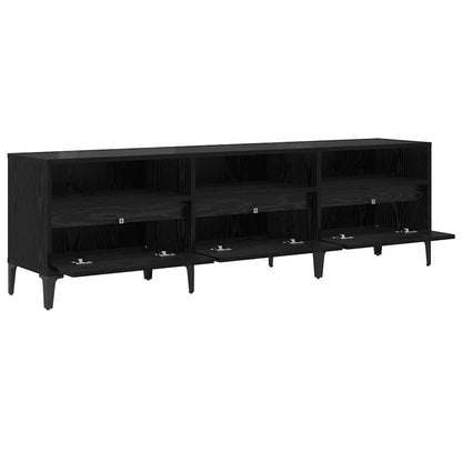 TV-Schränk Schwarze Eiche 150 x 30 x 44.5 cm Holzwerkstoff