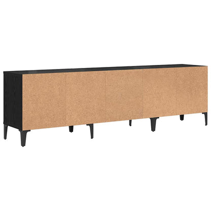 TV-Schränk Schwarze Eiche 150 x 30 x 44.5 cm Holzwerkstoff