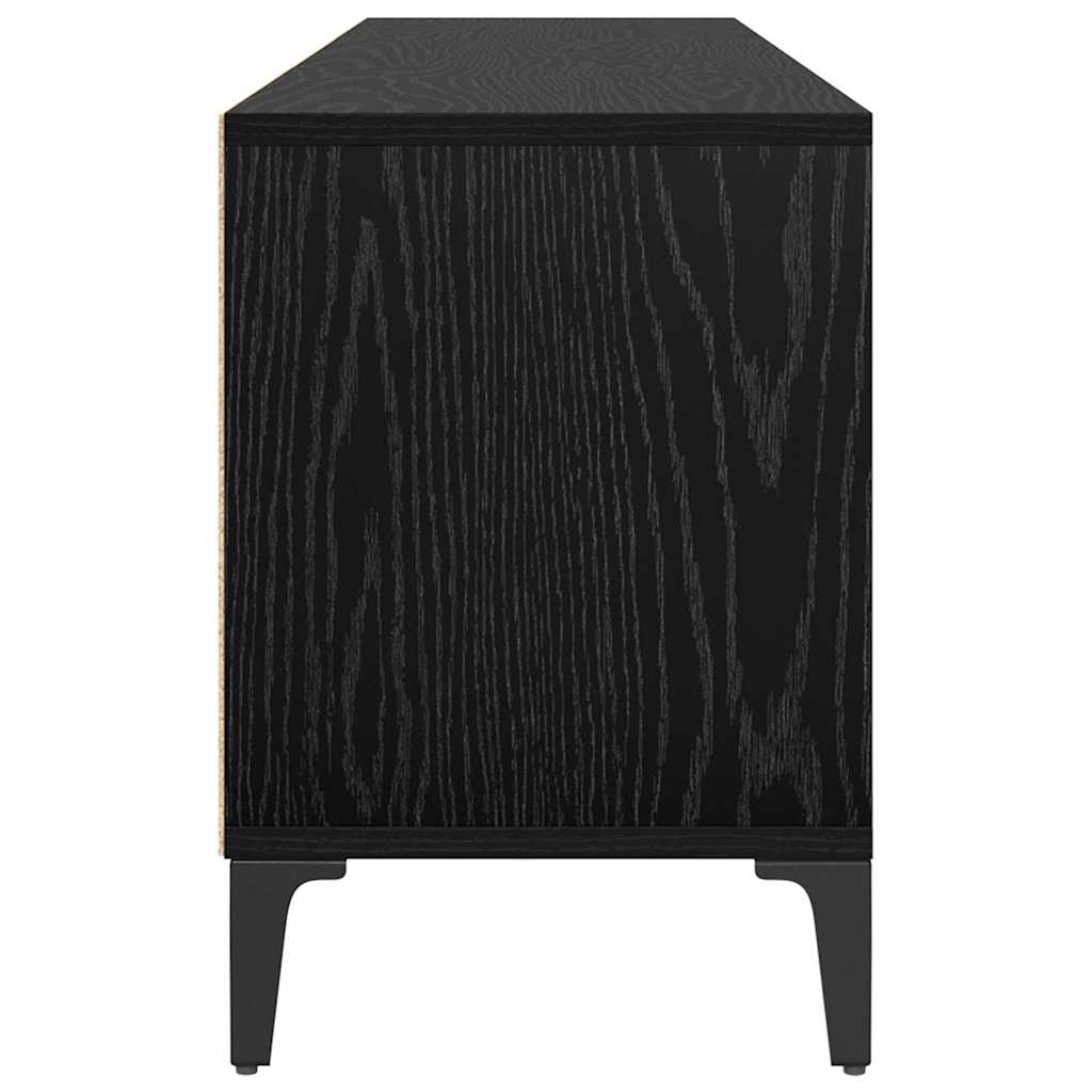 TV-Schränk Schwarze Eiche 150 x 30 x 44.5 cm Holzwerkstoff
