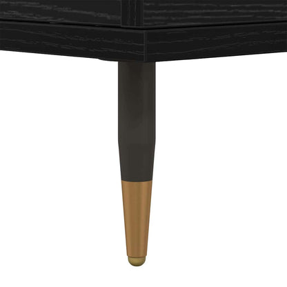 Sideboard Schwarze Eiche 60 x 35 x 70 cm Holzwerkstoff