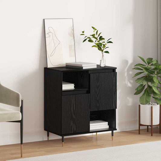 Sideboard Schwarze Eiche 60 x 35 x 70 cm Holzwerkstoff