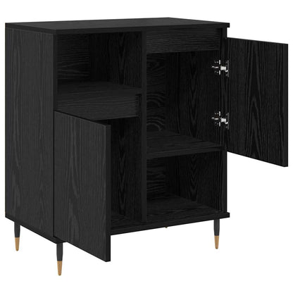 Sideboard Schwarze Eiche 60 x 35 x 70 cm Holzwerkstoff