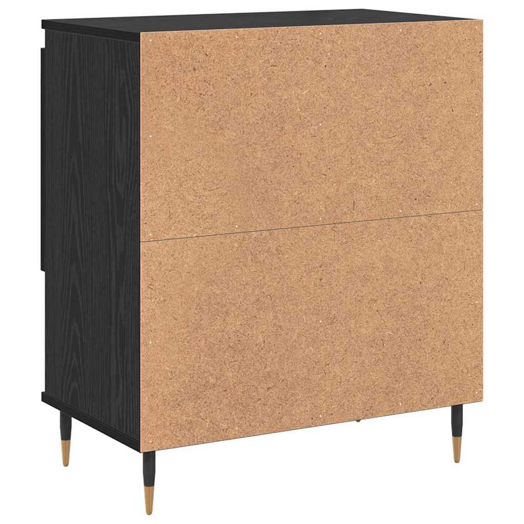 Sideboard Schwarze Eiche 60 x 35 x 70 cm Holzwerkstoff