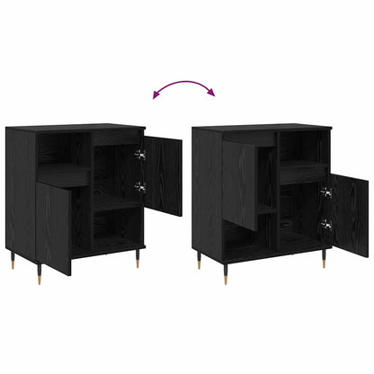 Sideboard Schwarze Eiche 60 x 35 x 70 cm Holzwerkstoff