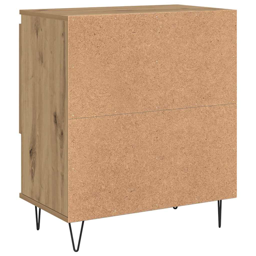 Sideboard Eiche handwerklich 60 x 35 x 70 cm Holzwerkstoff